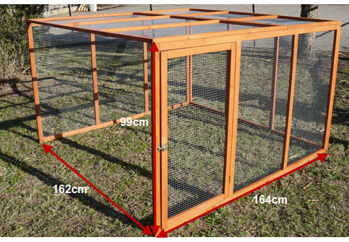 Huge Chicken Coop Extension Run - For Premium Chicken Coop