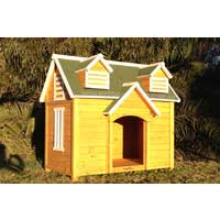 Extra Large The Castle Wooden Dog Kennel